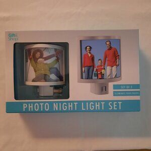 Photo Night Light Set of 2